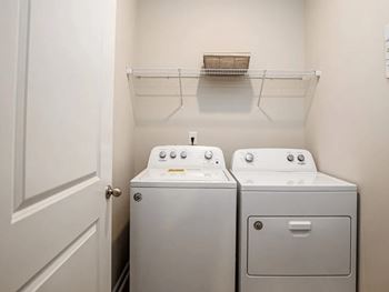 Washer and dryer included